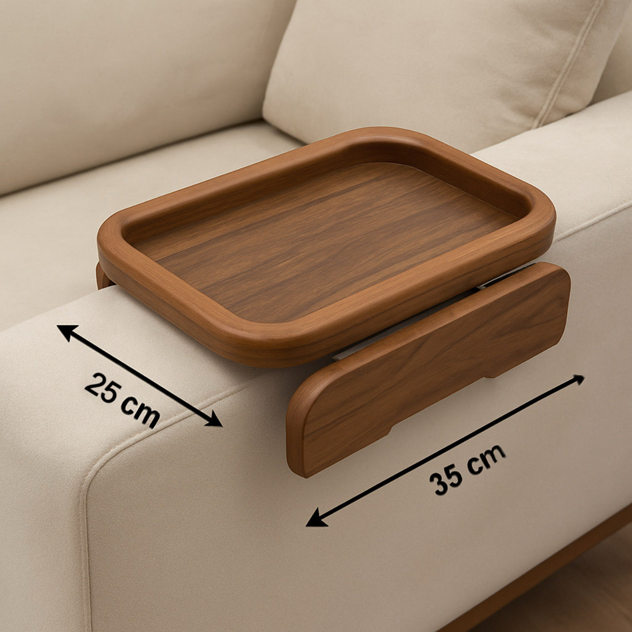 Sofa arm tray