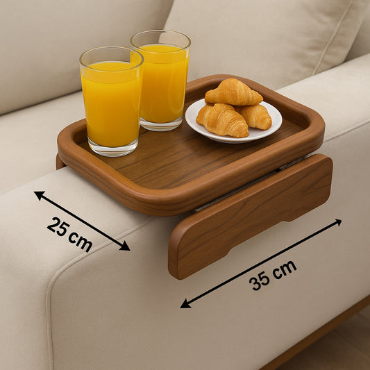 Sofa arm tray