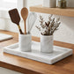 Kitchen utensils set of 3 - White