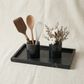 Kitchen utensils set of 3 - Black