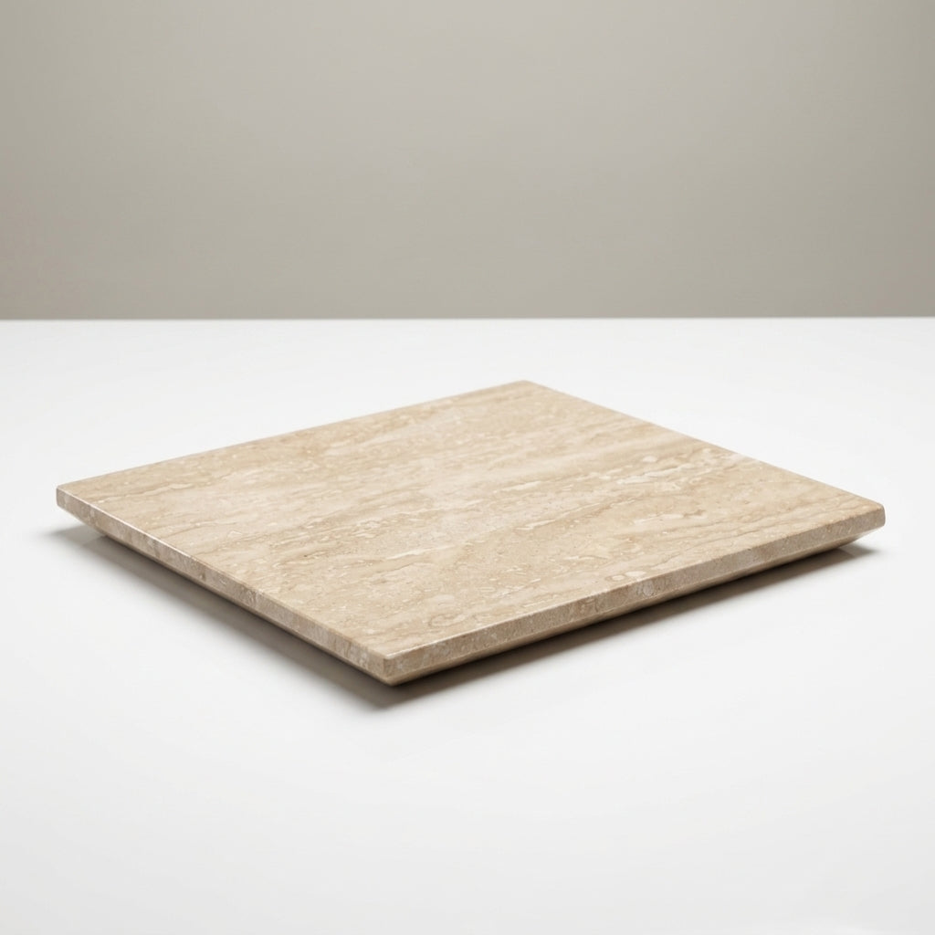 Squared platter - Beige