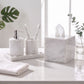 Bathroom set 4 pieces - White