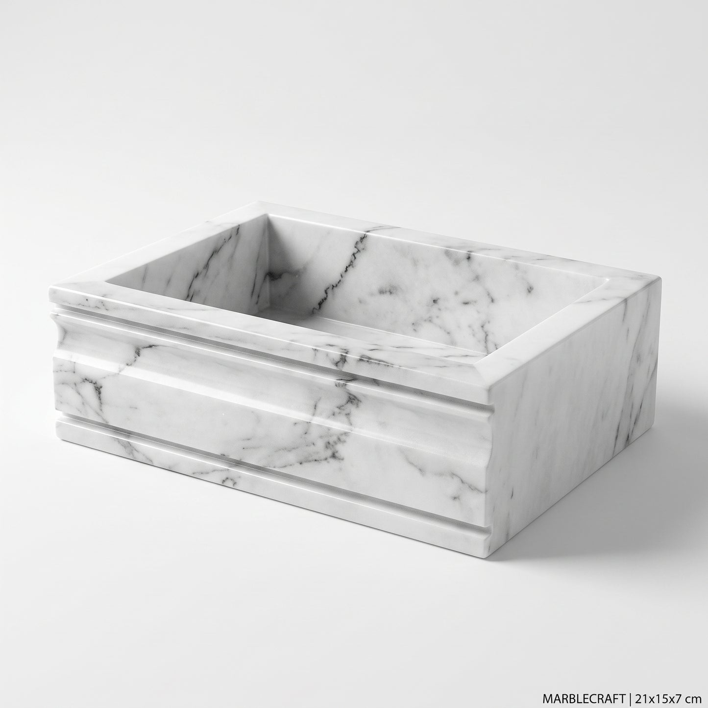 Towels Tray - White