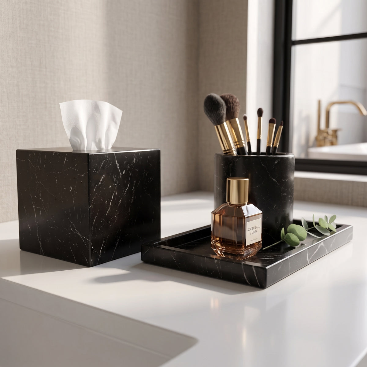 Vanity set of 3 - Black