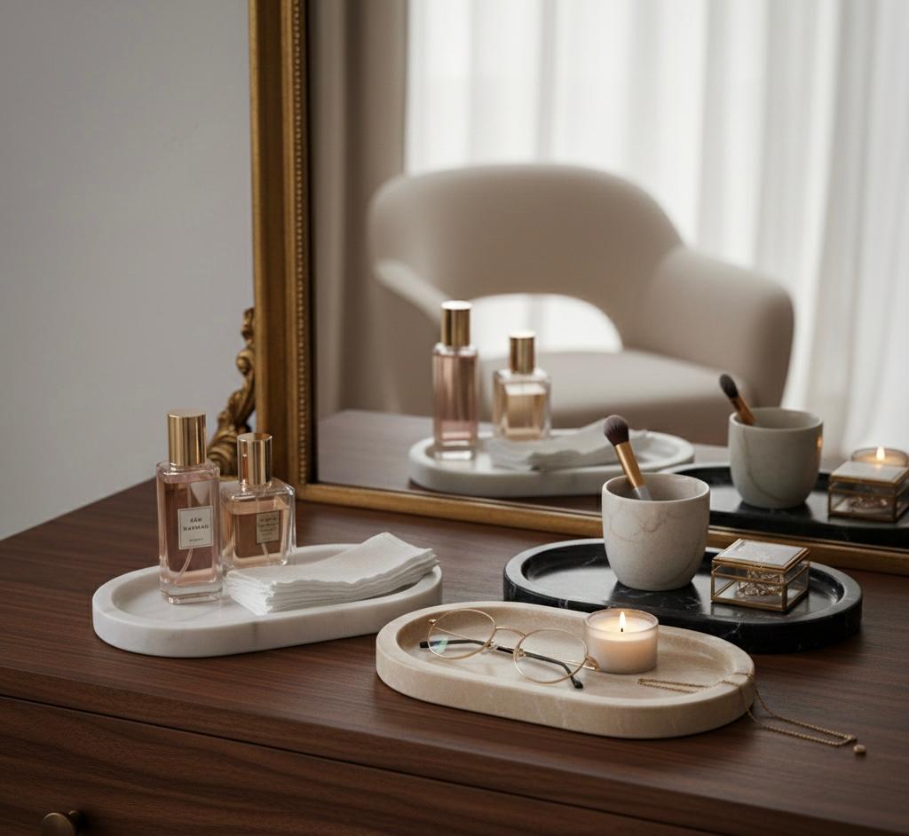 The trinity oval trays set