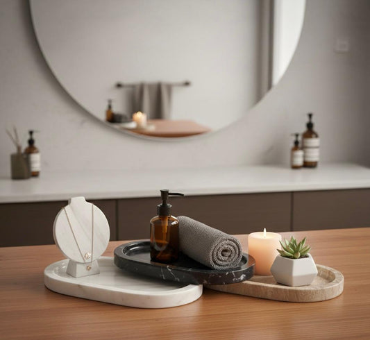 The trinity oval trays set