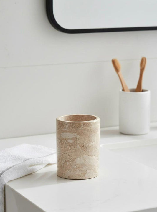 Round Brushes holder - Beige