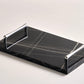 Black tray silver handles (Three sizes available)