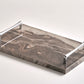 Beige tray silver handles (Three sizes available)