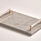 Grey tray gold handles (Three sizes available)
