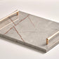 Grey tray gold handles (Three sizes available)